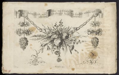 Unterschiedliche neue Festons von Blumen und Früchten von Friedrich Jacob Morisson