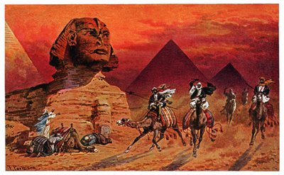 Sphinx von Gizeh, ca. 1900 von Friedrich Perlberg