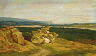 Landschaft mit Sonnenhüten, 1825 von Friedrich Philipp Reinhold