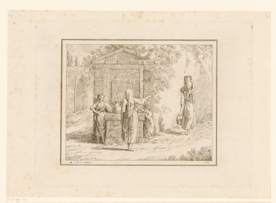 Frauen am Brunnen von Friedrich Rehberg