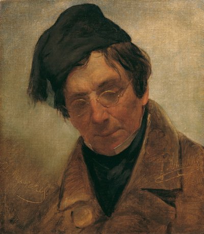 Der Bildhauer Pompeo Marchesi von Friedrich von Amerling