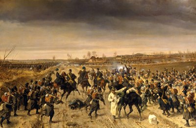 Die Schlacht bei Oberselk am 3. Februar 1864 von Fritz L