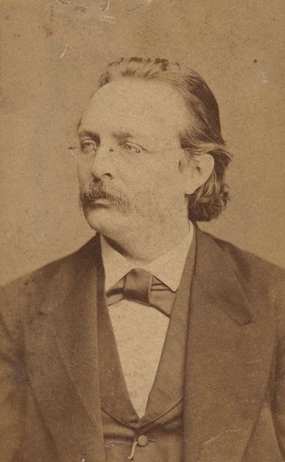 Porträt des Organisten und Komponisten Edmund Kretschmer von Fritz Luckhardt