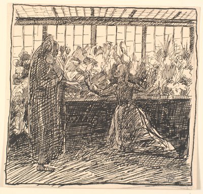 Die Mutter und der Tod im Treibhaus des Todes von Fritz Syberg