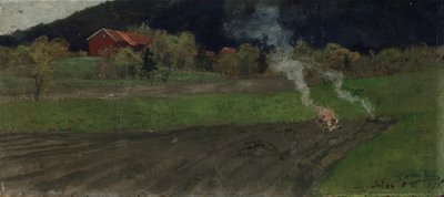 Ohne Titel von Fritz Thaulow