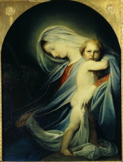 Ruhe auf der Flucht nach Ägypten, 1838 von Fyodor Antonovich Bruni