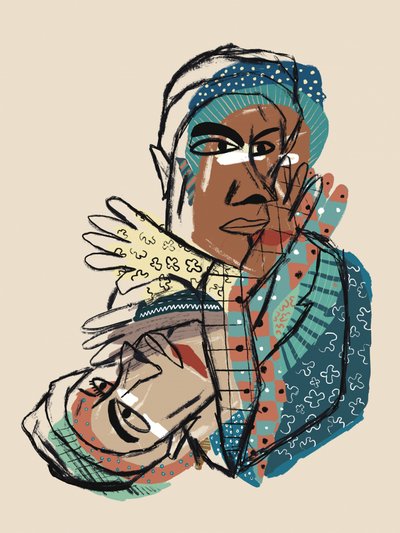 Abstrakte gemusterte Figuren von GIovanna Gil Alves