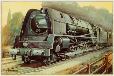 Belgische Nationalbahnen, Stromlinien-Personenzuglokomotive von G.P. Micklewright