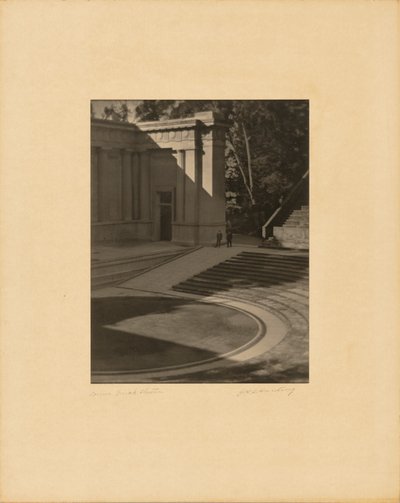Ecke des griechischen Theaters von G. H. S. Harding