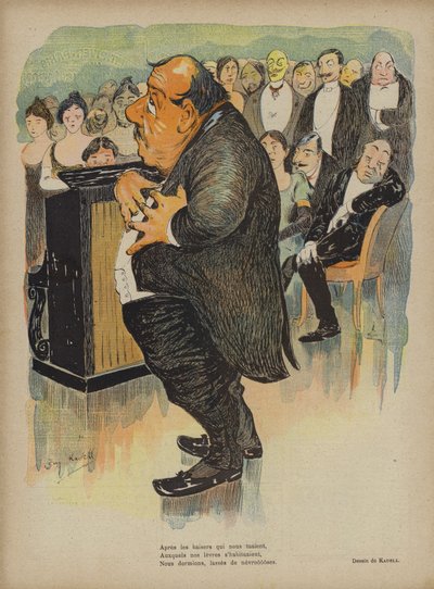 Illustration für Le Rire von G. Kadell
