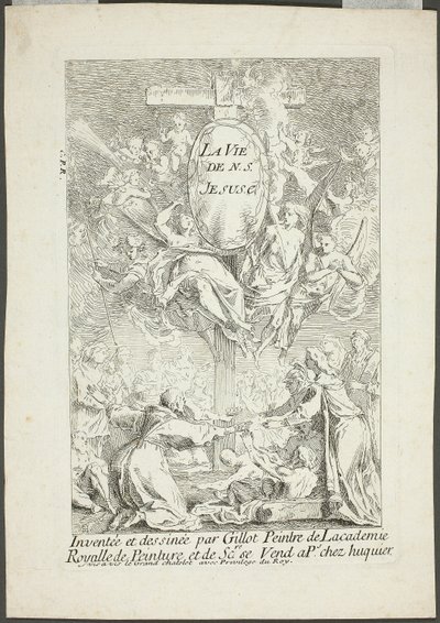 Das Leben unseres Herrn Jesus Christus von Gabriel Huquier