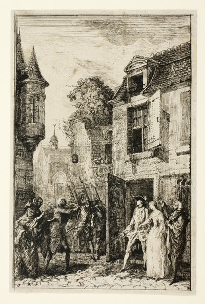Man denkt überhaupt nicht daran von Gabriel Jacques de Saint Aubin
