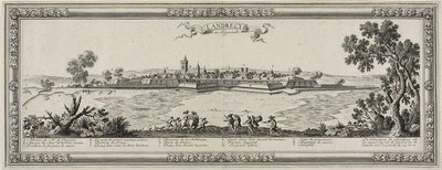 Landrecy en Heynault, 1631 von Gabriel Perelle