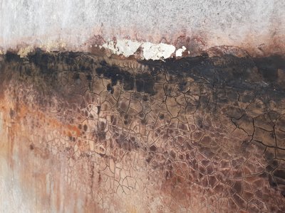 Rustikale Rissige Textur von Gabriela Aleksandra Szuba