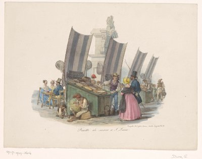 Meeresfrüchtestand auf dem Markt von Gaetano Dura