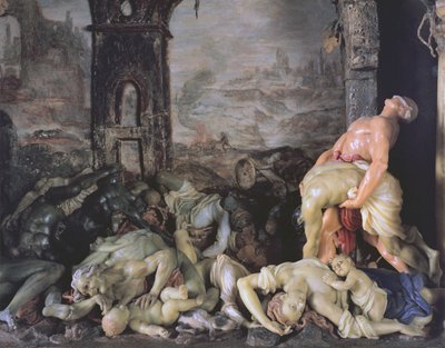 Die Pest (Detail) von Gaetano Giulio Zumbo