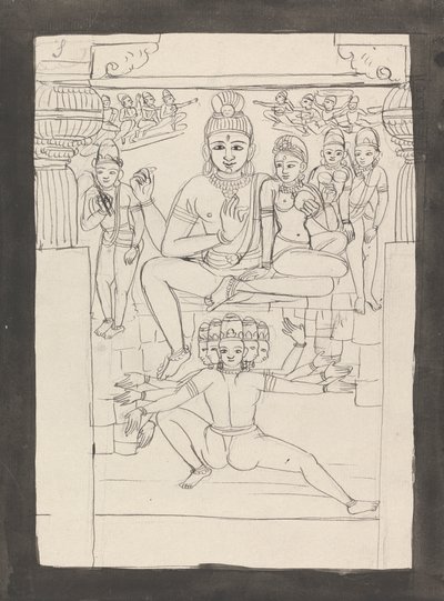 Eine weitere Darstellung der Geschichte von Mahdew Paswutee und Raoun von Gangaram Chintaman Tambat