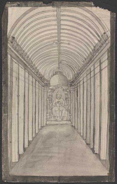 Innenraum von Viswakarma von Gangaram Chintaman Tambat