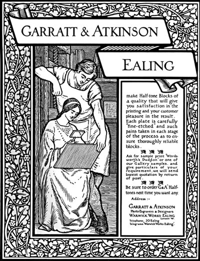 Garratt & Atkinson Anzeige, 1907 von Garratt and Atkinson