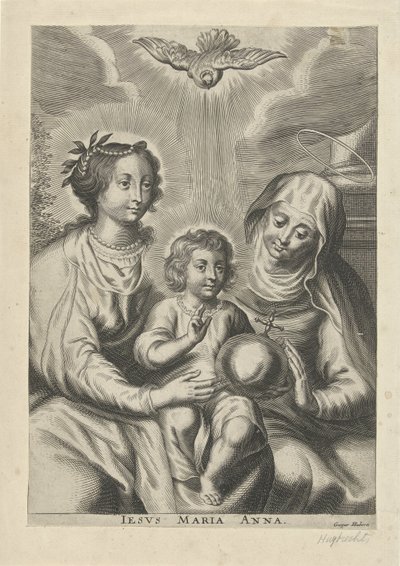 Anna zu dritt von Gaspar Huybrechts