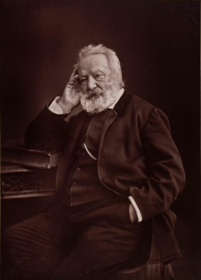 Porträt von Victor Hugo 1802-1885, 1878 von Gaspard Félix Nadar