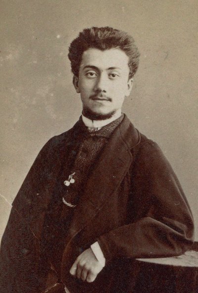 Porträt des Komponisten Alexandre Luigini von Gaspard Félix Nadar