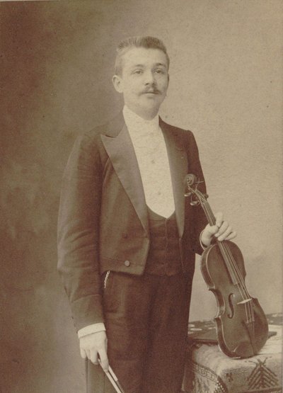 Porträt des Geigers und Komponisten Henri Marteau 1874-1934 von Gaspard Félix Nadar