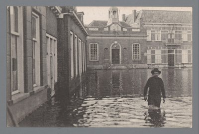 Katastrophe in Oud-Vossemeer am 13. März 1906 von Gebroeders van Straaten