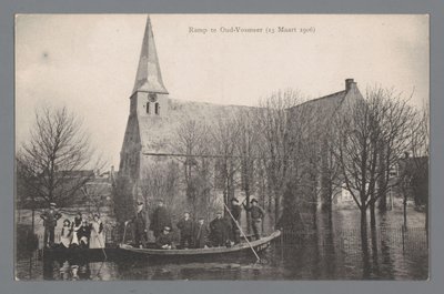 Katastrophe in Oud-Vossemeer am 13. März 1906 von Gebroeders van Straaten