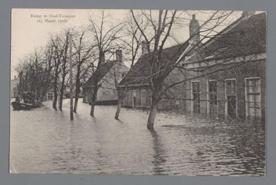 Katastrophe in Oud-Vossemeer am 13. März 1906 von Gebroeders van Straaten