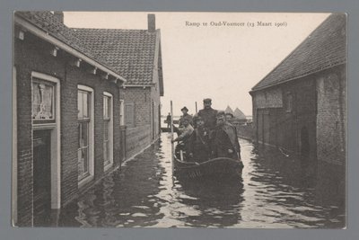 Katastrophe in Oud-Vossemeer am 13. März 1906 von Gebroeders van Straaten