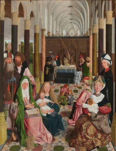 Die heilige Verwandtschaft von Geertgen Tot sint Jans