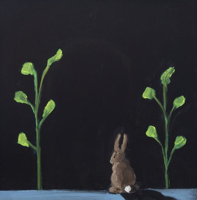Nachthase, 2019 von Genevieve French