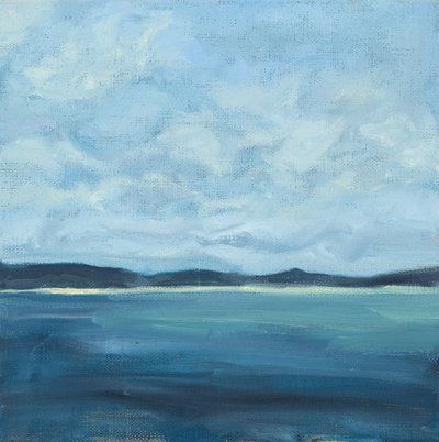Meereslandschaft, 2016 von Genevieve French