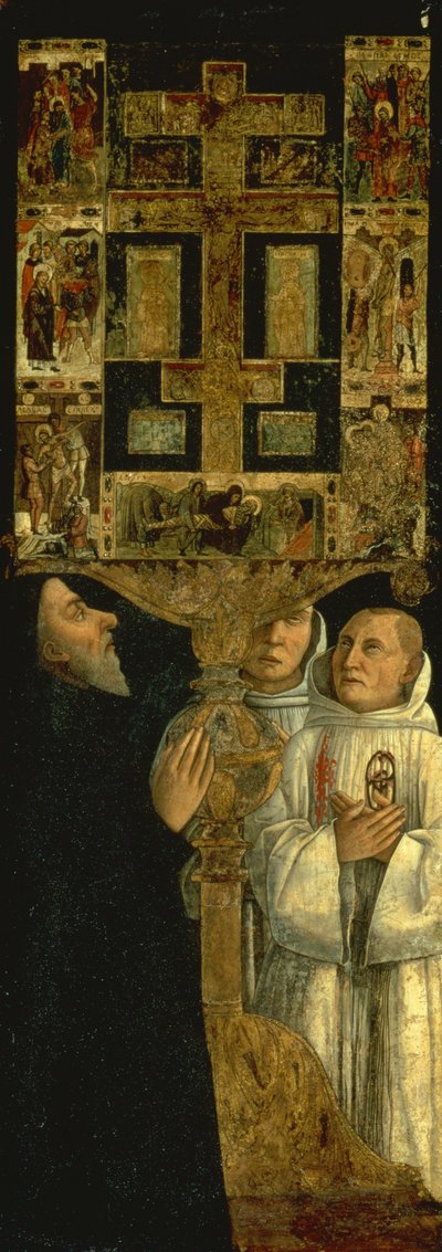 Kardinal Bessarion mit dem Bessarion-Reliquiar, um 1472-3 von Gentile Bellini