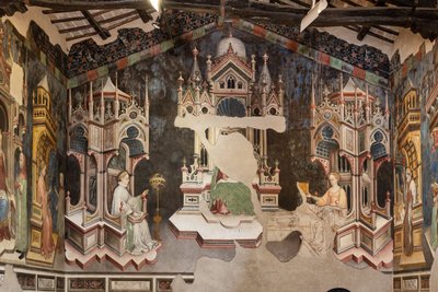 Die Halle der freien Künste und Planeten von Gentile da Fabriano