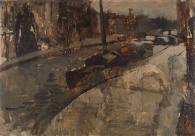 Prinsengracht nahe Lauriergracht von Georg-Hendrik Breitner