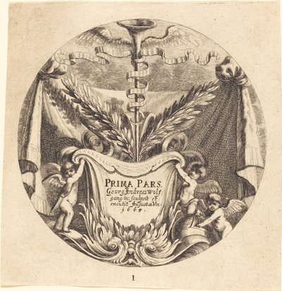 Titelseite von Georg Andreas Wolfgang the Elder
