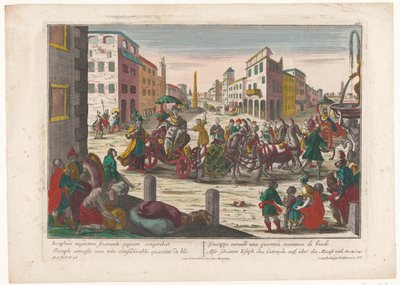 Die Söhne Jakobs müssen Simeon in Ägypten zurücklassen, bis sie mit Benjamin zurückkehren von Georg Balthasar Probst
