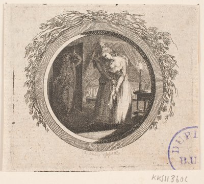 Titelvignette zu S. Richardson: "Miss Clarissa Harlowes Geschichte", vierter Teil von Georg Christian Schule