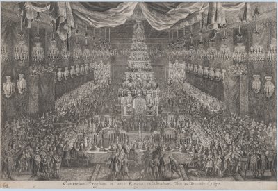 Krönung von Karl XI., Stockholm, 20. Dezember 1672, 1672 von Georg Christoph Eimmart