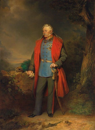 Feldmarschall Josef Graf Radetzky von Radetz 1766-1858, 1852 von Georg Decker