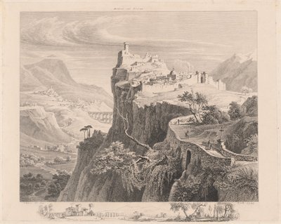 Ovindoli in den Abruzzen von Georg Heinrich Busse