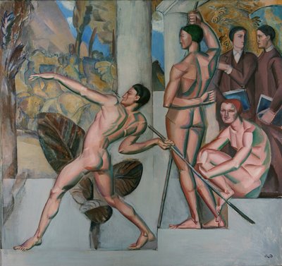Mens sana in corpore sano Ein gesunder Geist in einem gesunden Körper, 1912 von Georg Pauli