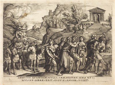 Der Triumph der Liebe von Georg Pencz