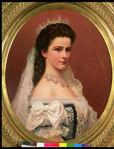 Kaiserin Elisabeth von Bayern (1837-98) in ungarischer Tracht, 1867 von Georg Raab