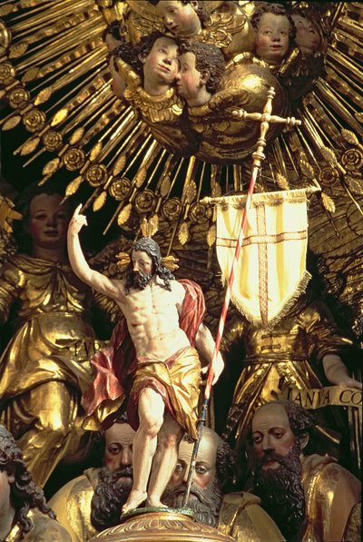 Der Altar (Detail) von Georg Raphael Donner