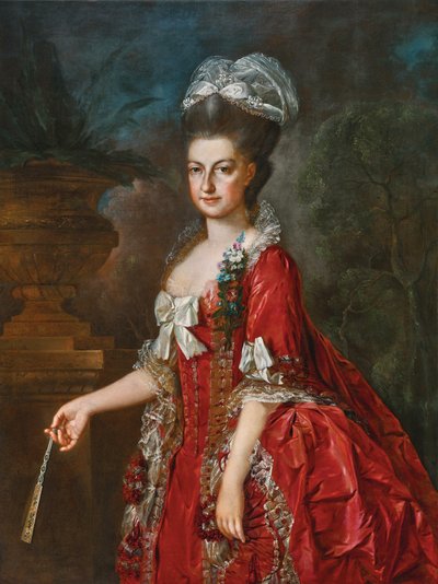 Porträt Maria Christine von Österreich 1778 von Georg Weikert