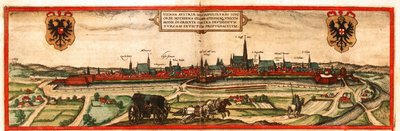Wien, Österreich von Georg and Hogenberg Franz (1535 90) Braun