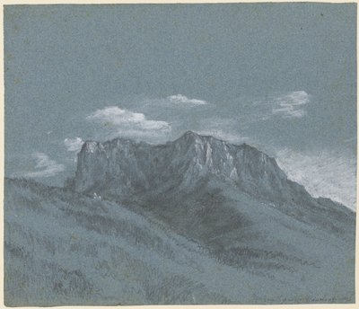 Der Rauschberg, um 1800 von Georg von Dillis
